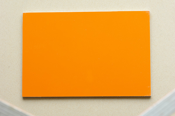 single color coating board